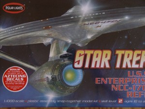 1/1000th scale Enterprise refit